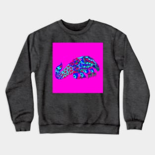 rainbow pangolin scaly anteater ecopop Crewneck Sweatshirt